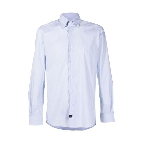 Fay Men Button Down Stretch Shirt